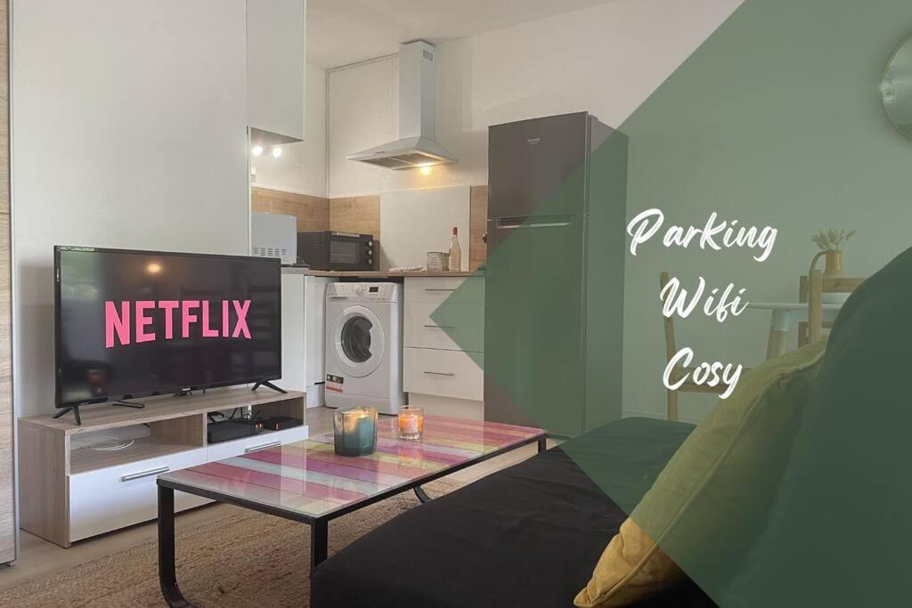 Studio Cosy - Balcon - Wifi - Free Parking นาร์บอนน์ ภายนอก รูปภาพ